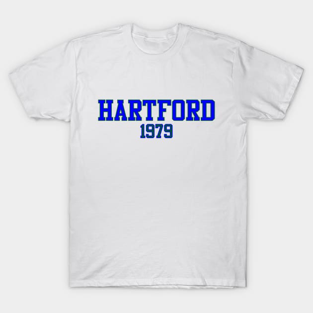 Hartford 1979 T-Shirt by GloopTrekker